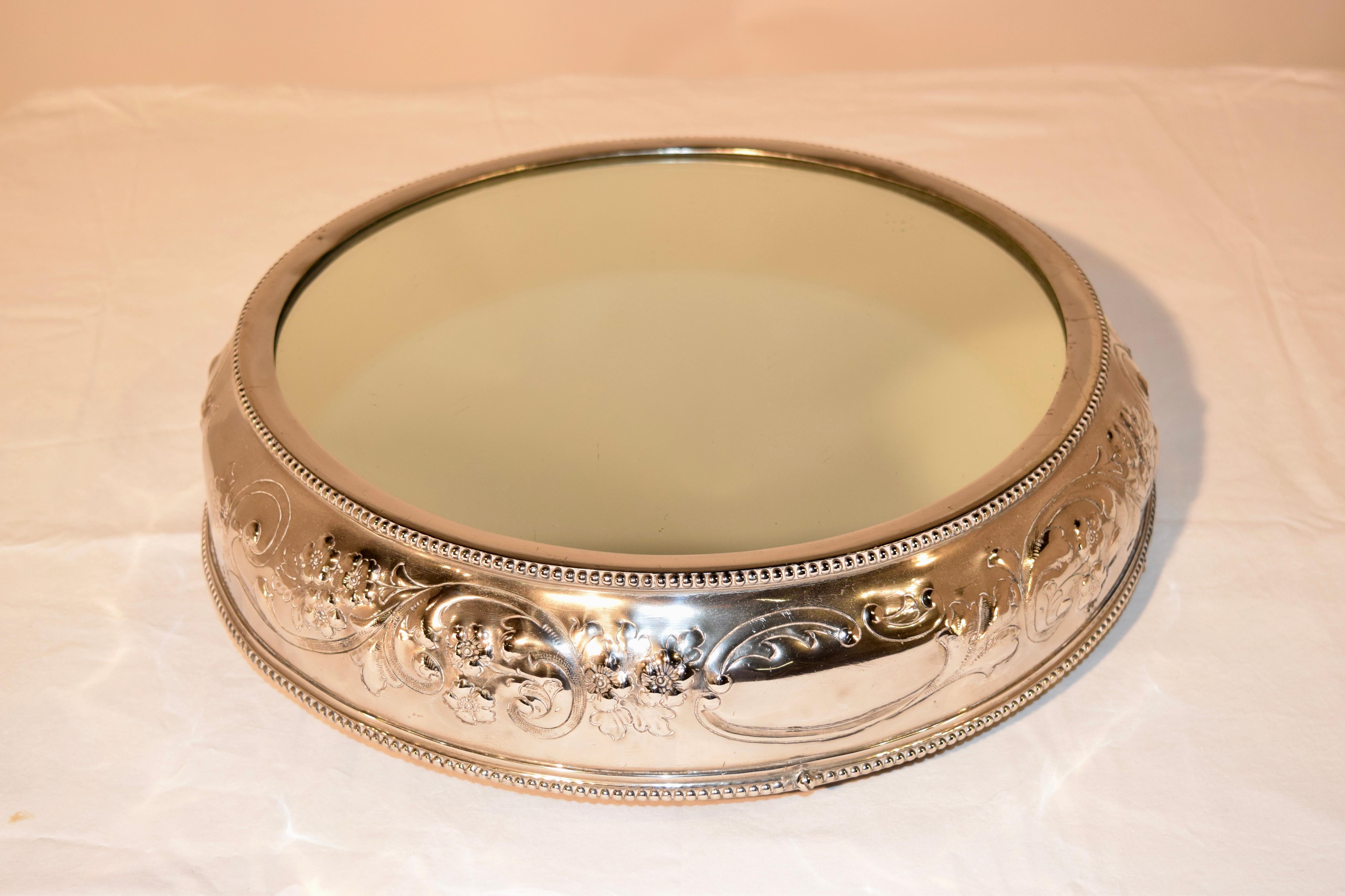 20th Century English Silver Plated Plateau