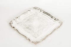 English Silver Plated Sheffield Barware / Serving Tray
