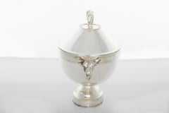 English Silver Plated Tableware Covered Tureen