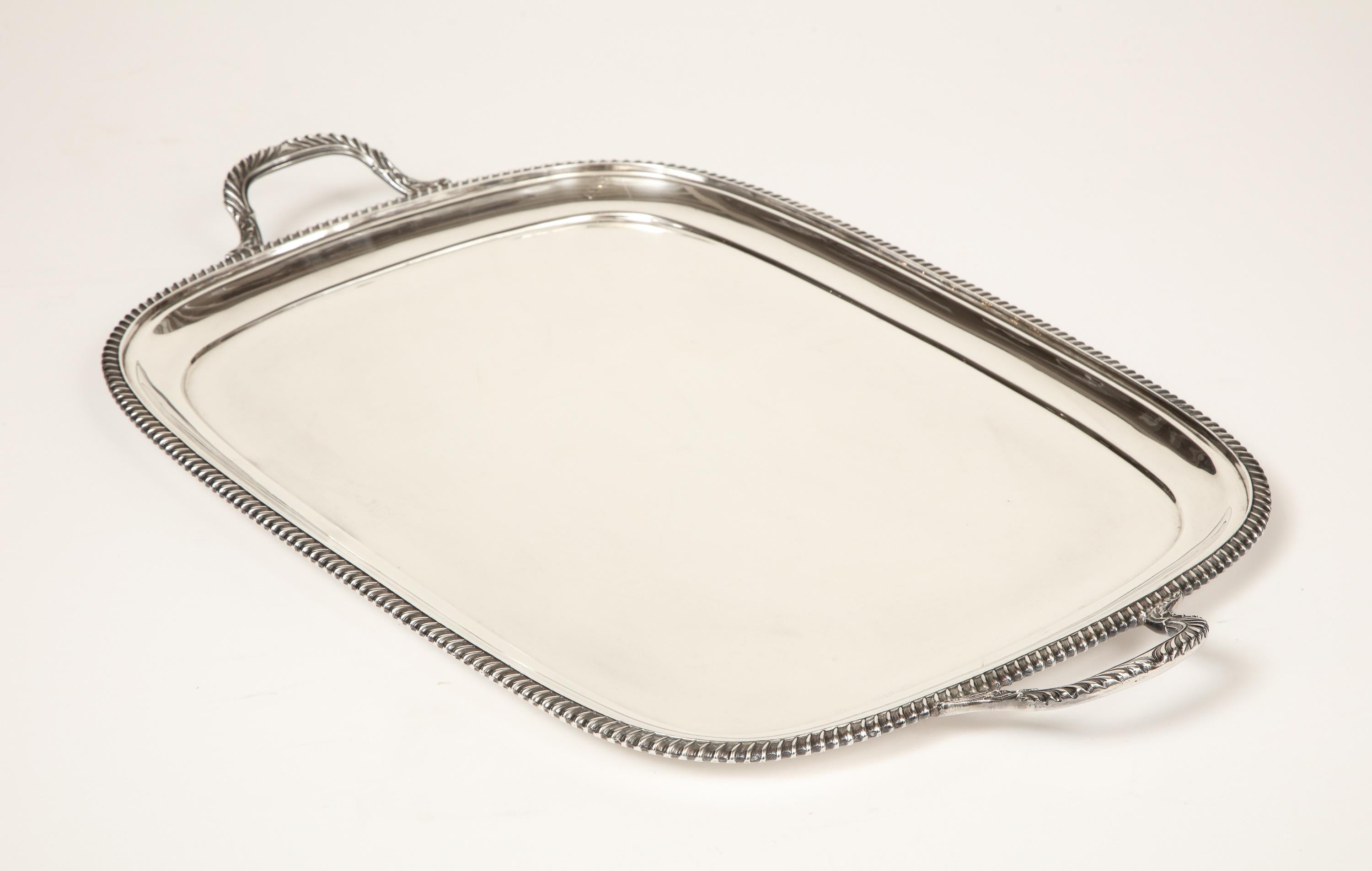 English, Silver Plated Tray 4