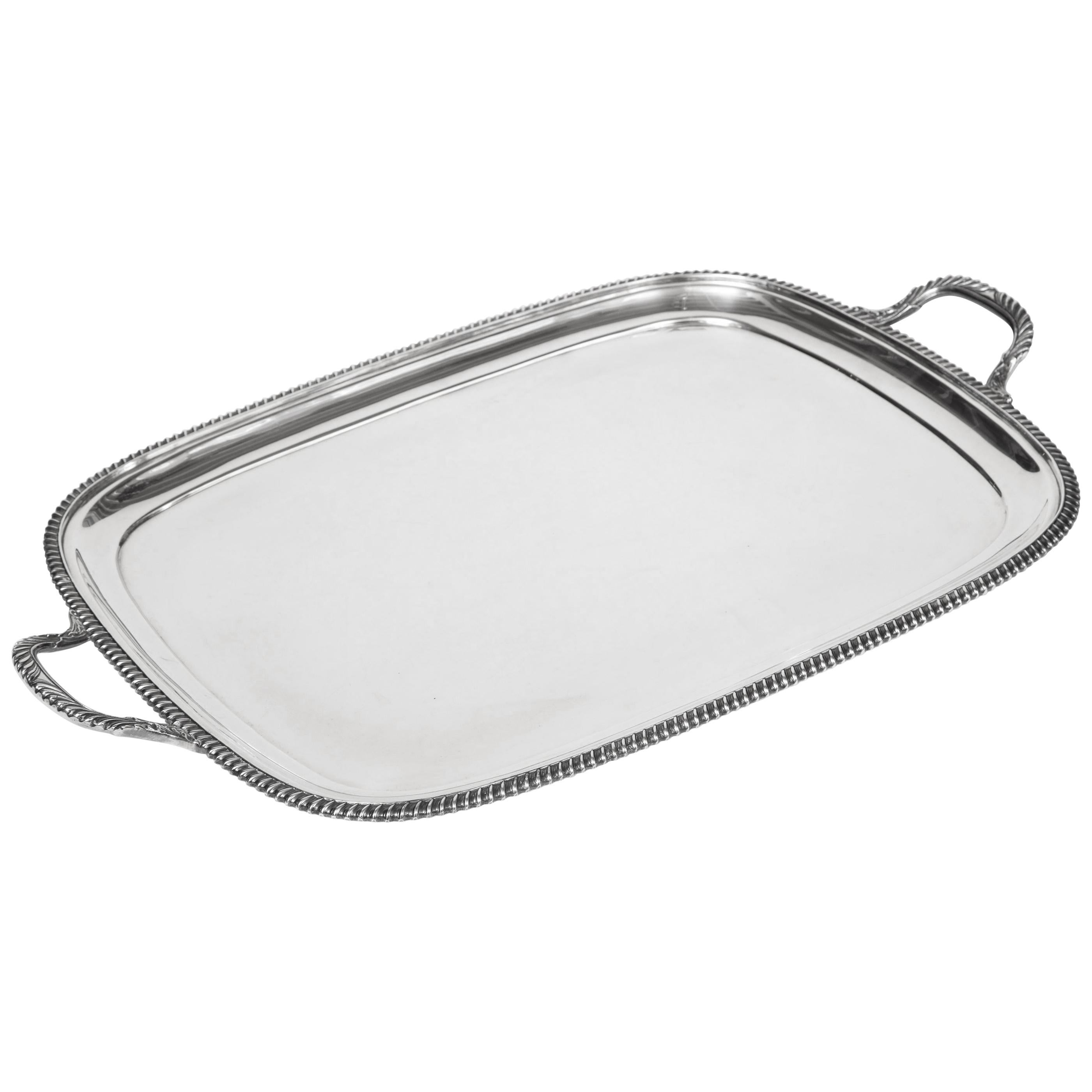 English, Silver Plated Tray