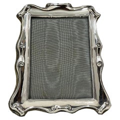 Antique English silver rectangular Photo/ Picture Frame by E.J. Trevitt & Sons, 1915