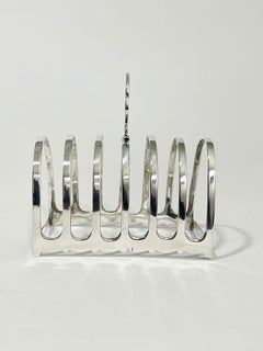 English Silver Toast Rack by Gorham Manufacturing Co., Birmingham, 1919