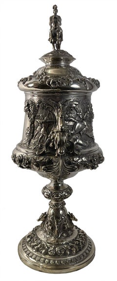 English Silver Trophy Cup, 1866