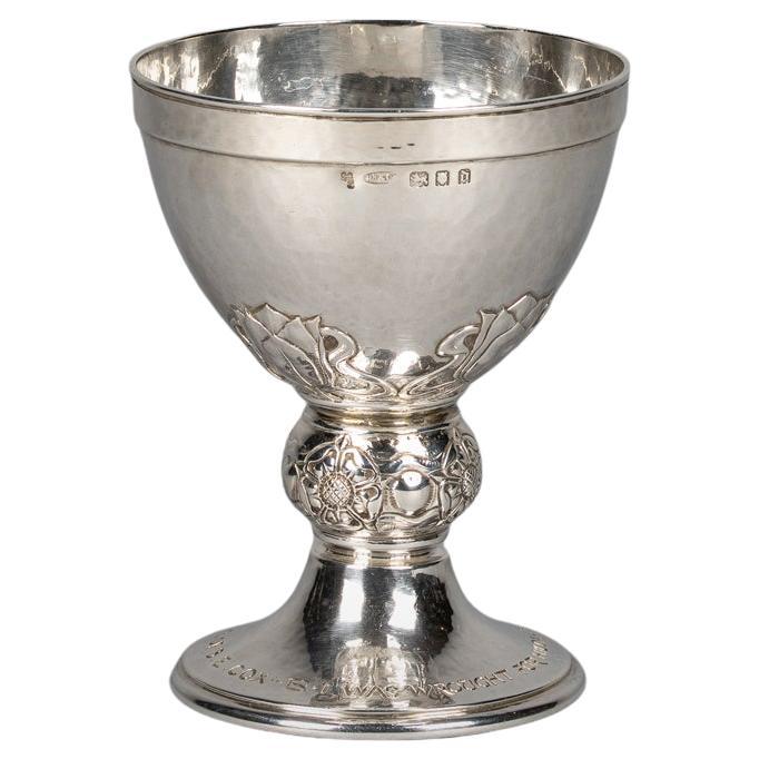English Silver Wine Cup For Sale