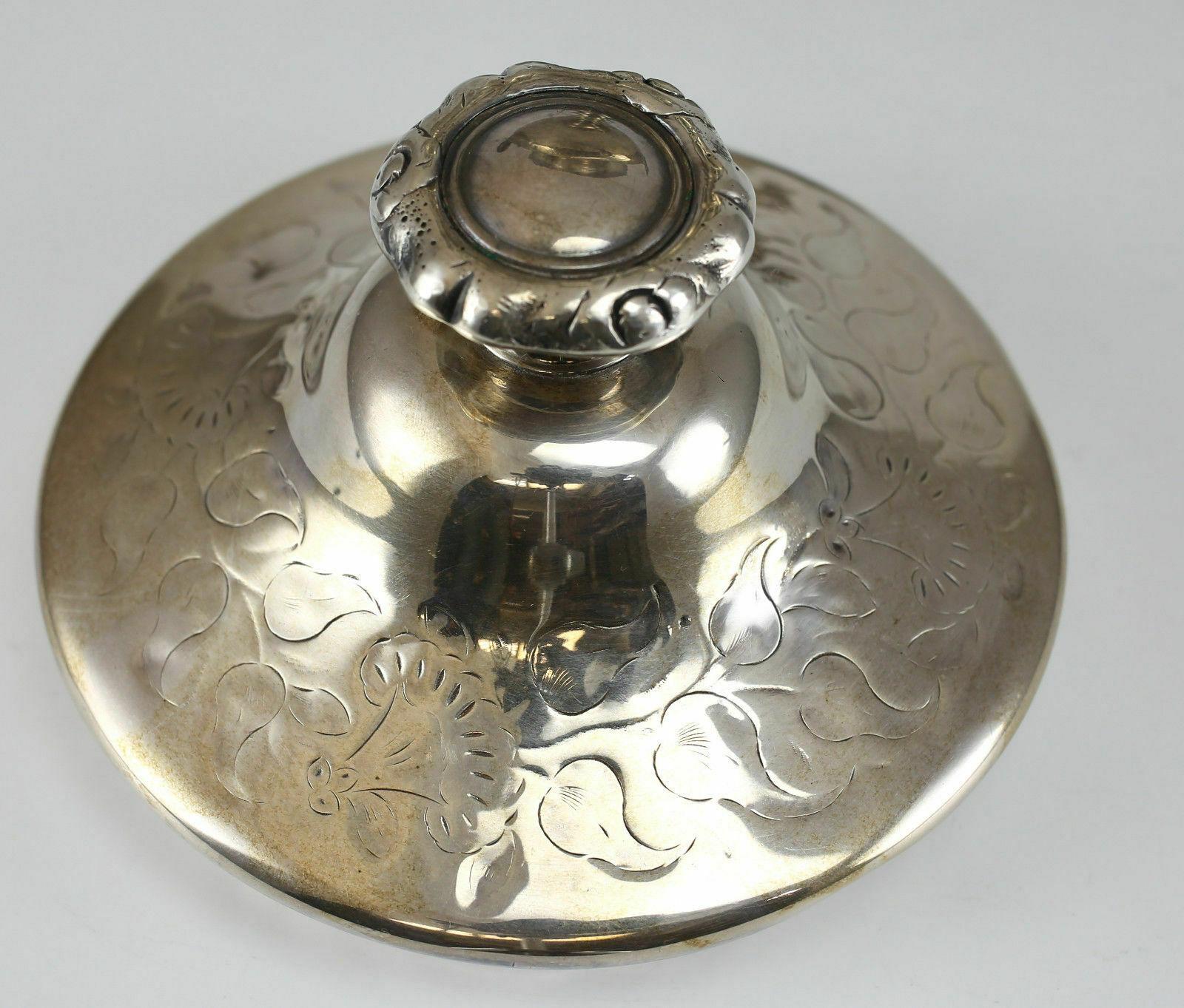 Silver Plate English Silverplate Hot Water Kettle Hand Chased with Flowers, 19th Century For Sale