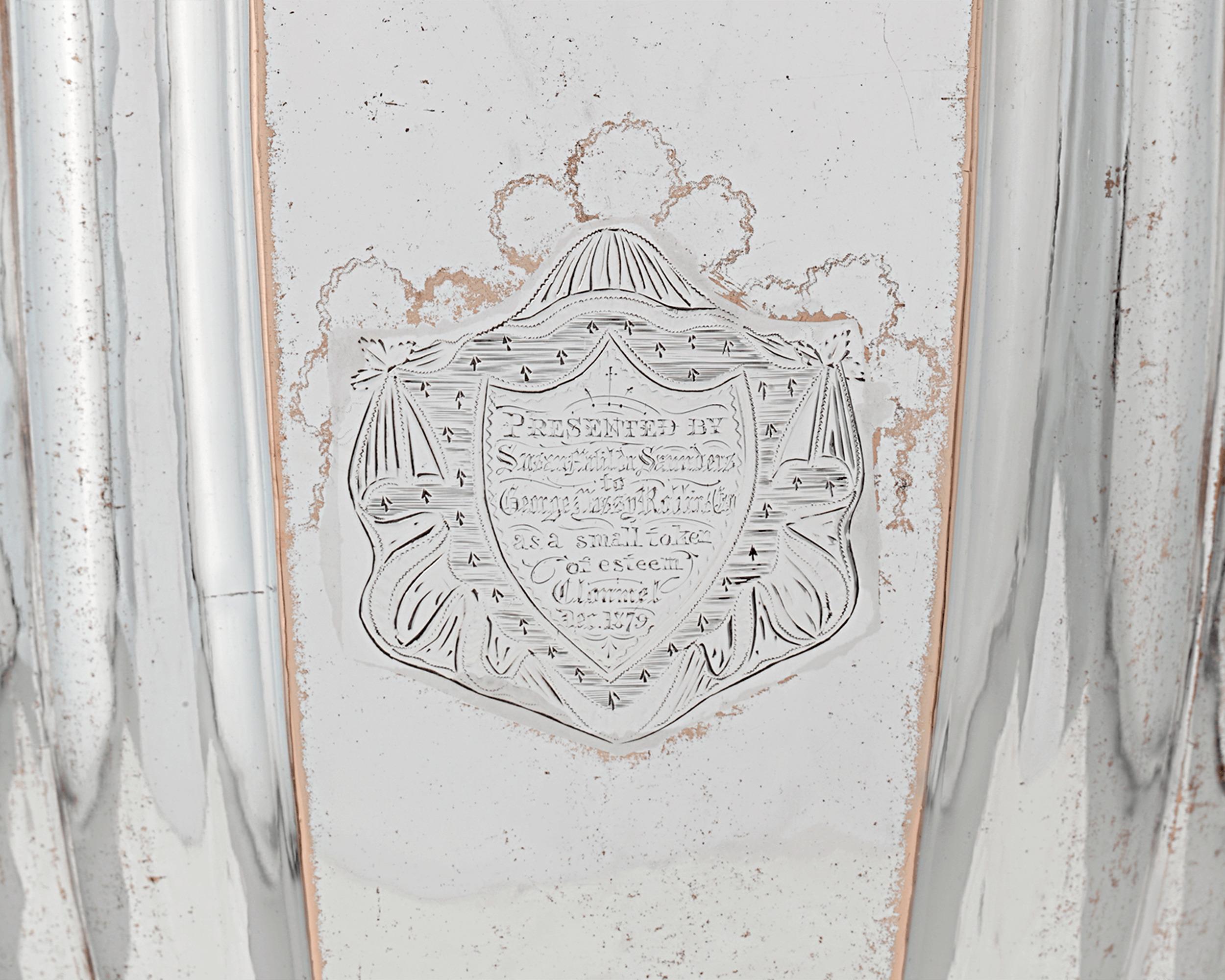 19th Century English Silverplate Tea Urn