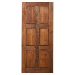 Vintage English Six Panel Reclaimed Oak Door