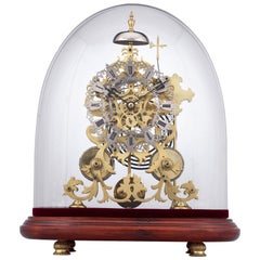 English Skeleton Clock by J. Smith & Sons of Clerkenwell
