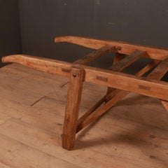 English Slatted Coffee Table