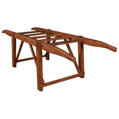 English Slatted Coffee Table