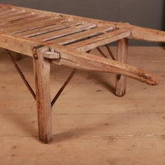 English Slatted Low Table