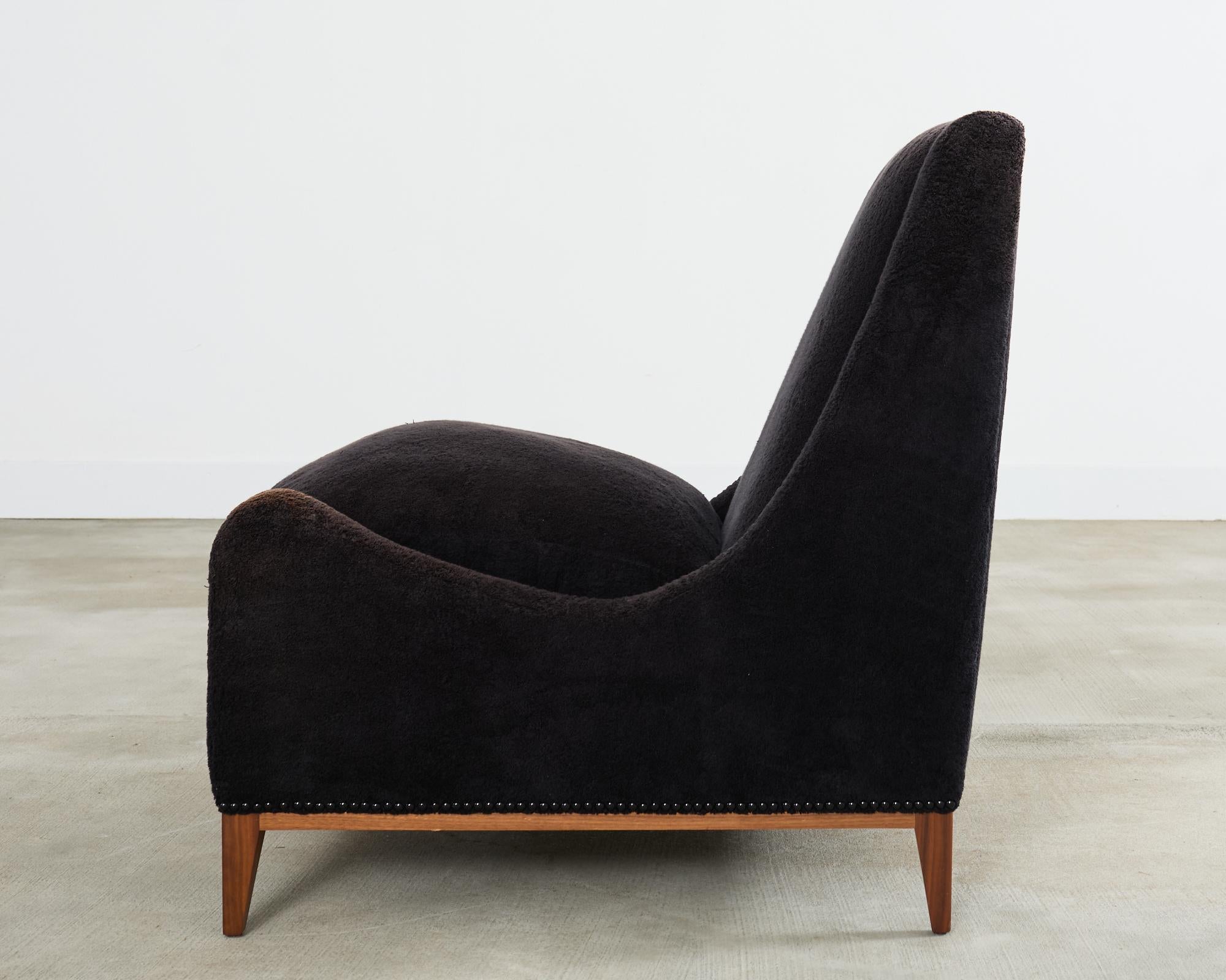 Sillón inglés Sloop de Amy Somerville London Latón en venta