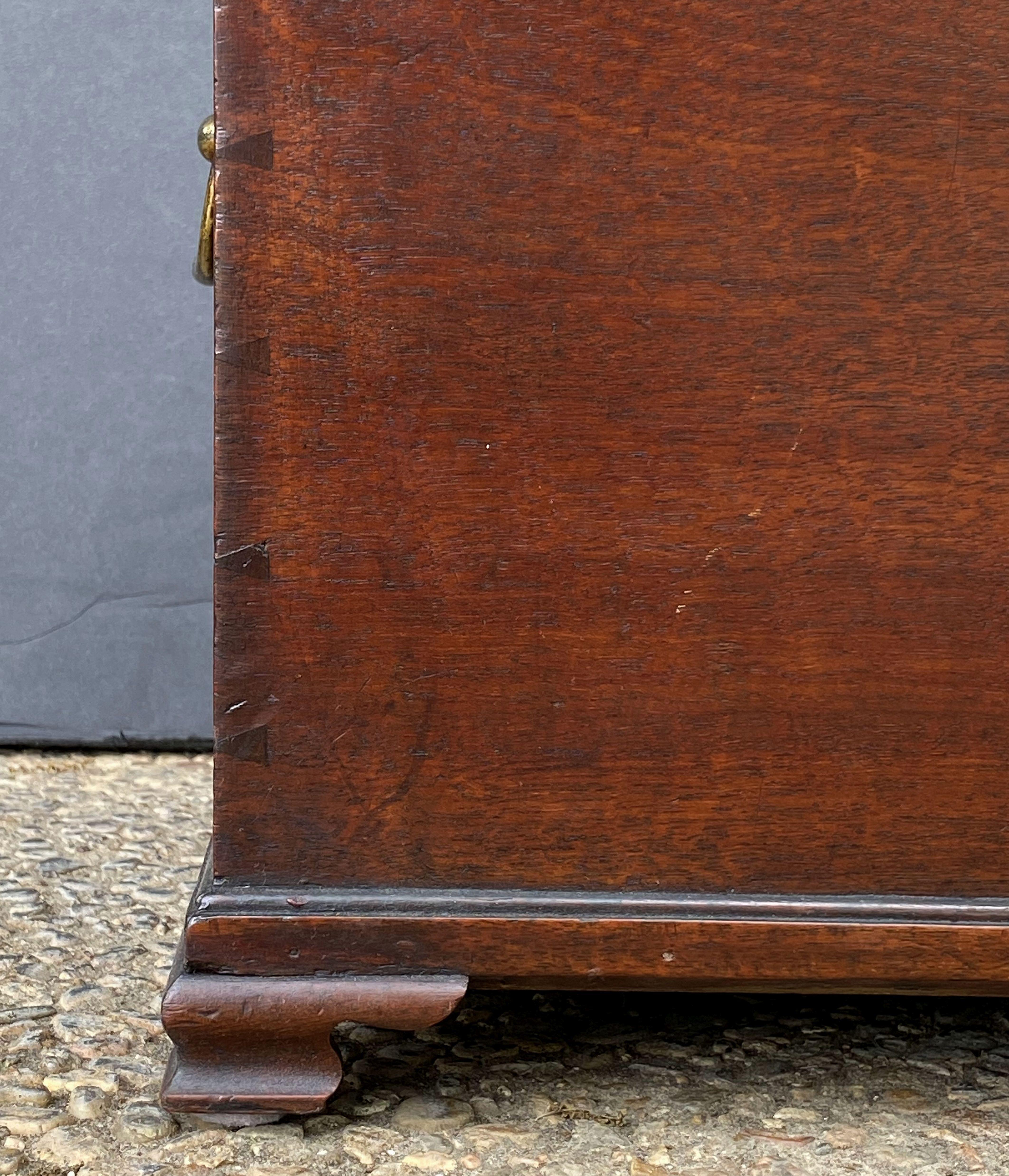 English Small Chest or Box of Mahogany from the George III Era 13