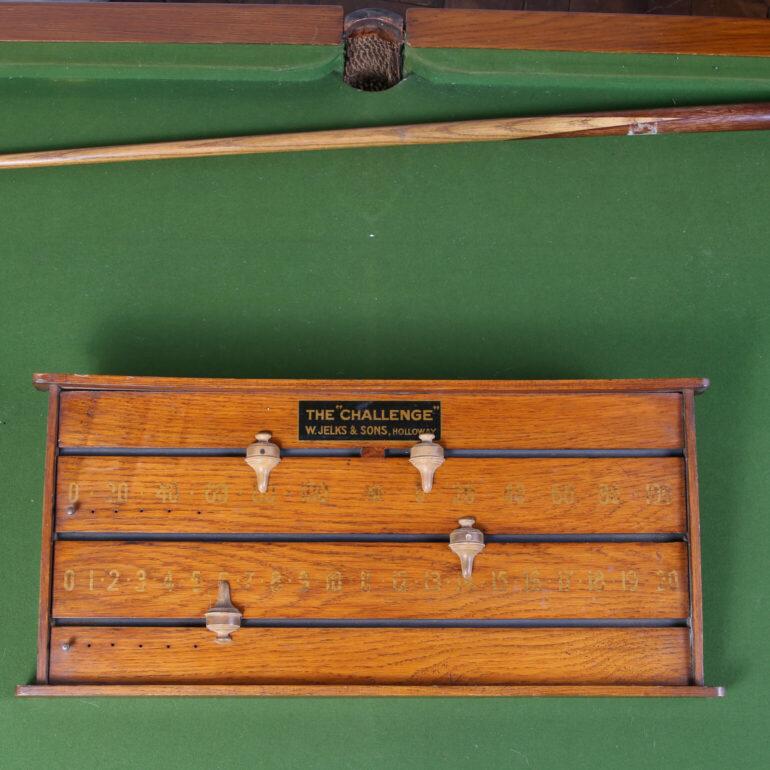 English Snooker and Dining Table W. Jelks & Sons ( 2 in 1 )  circa 1910 In Good Condition In Vancouver, British Columbia