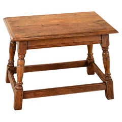 Tavolo basso / Sgabello in Oak massiccio inglese