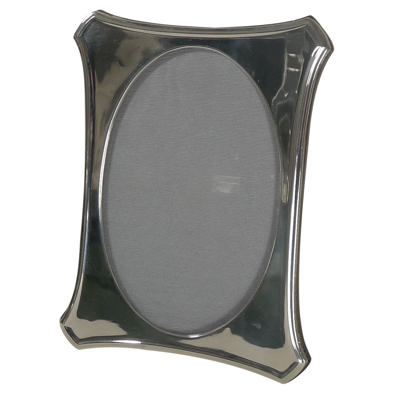 English Solid / Sterling Silver Photograph / Picture Frame, 1946