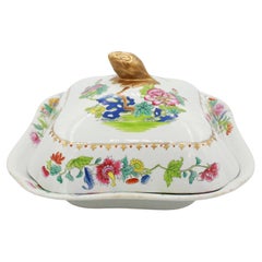 English Spode Stone China Square Vegetable Dish