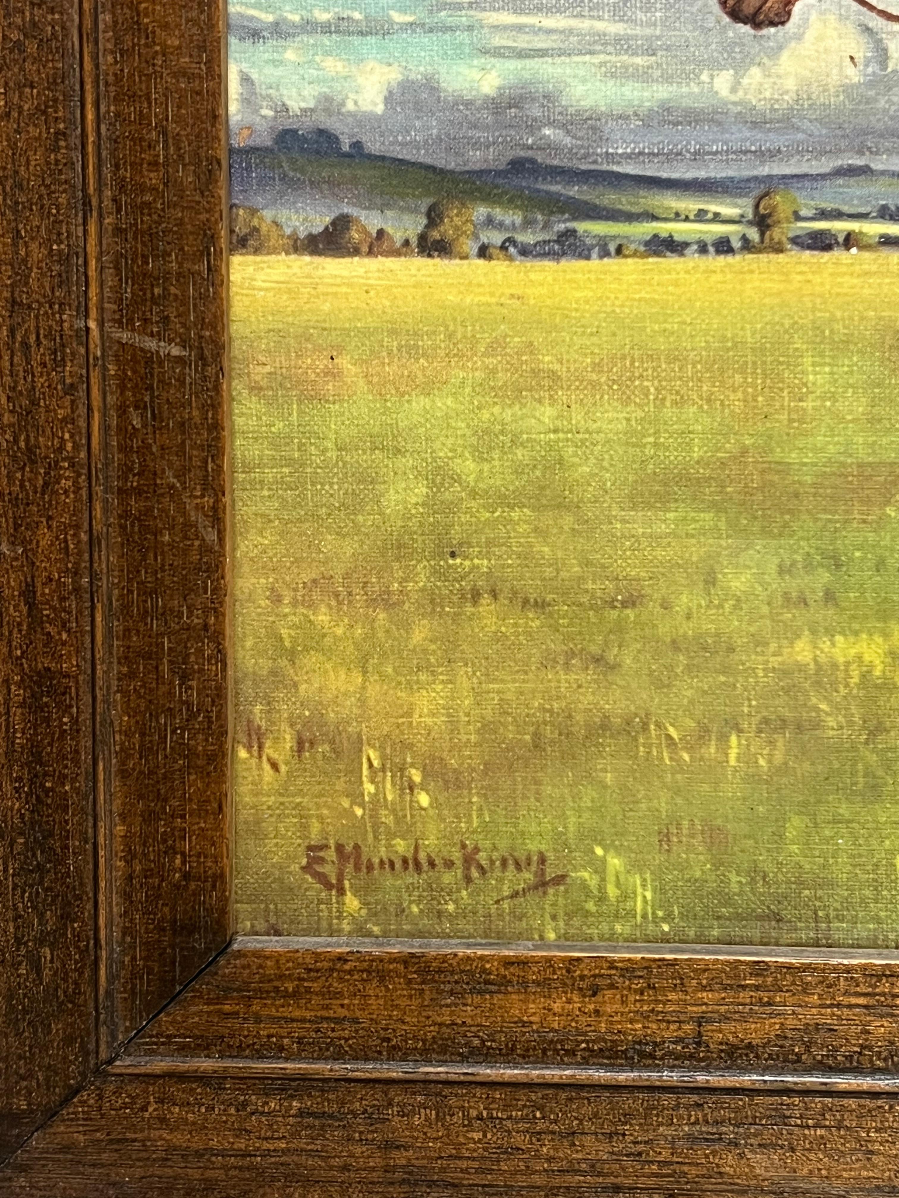 École anglaise, 20e siècle
signé indistinctement 
huile sur carton, encadrée
encadré : 9.5 x 12 pouces
panneau : 7 x 9 pouces
Recouvrement du verre
Provenance : collection privée, Royaume-Uni.
Condit : très bon état 

Pour plus d'informations,