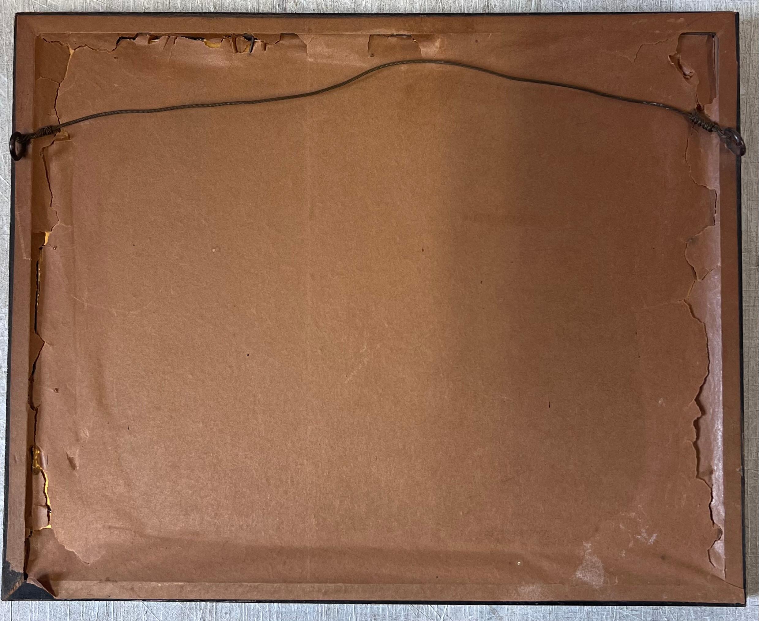 Ensemble de 3 tableaux anciens de chasse au renard, vers 1920 en vente 1