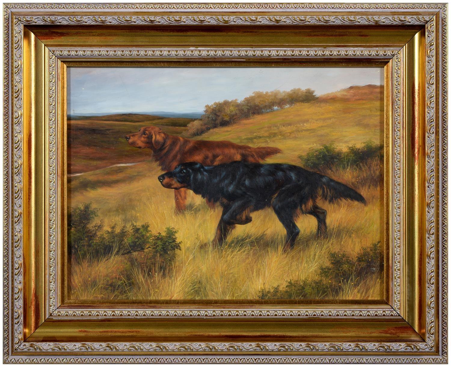 Manner of Arthur Wardle (English School)
20th century
oil on panel framed
framed: 15.5 x 21 inches
panel: 11.5 x 15.5 inches
provenance: private collection, UK
condition: very good and sound condition