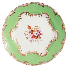 Antique English Staffordshire dessert plate, c. 1835