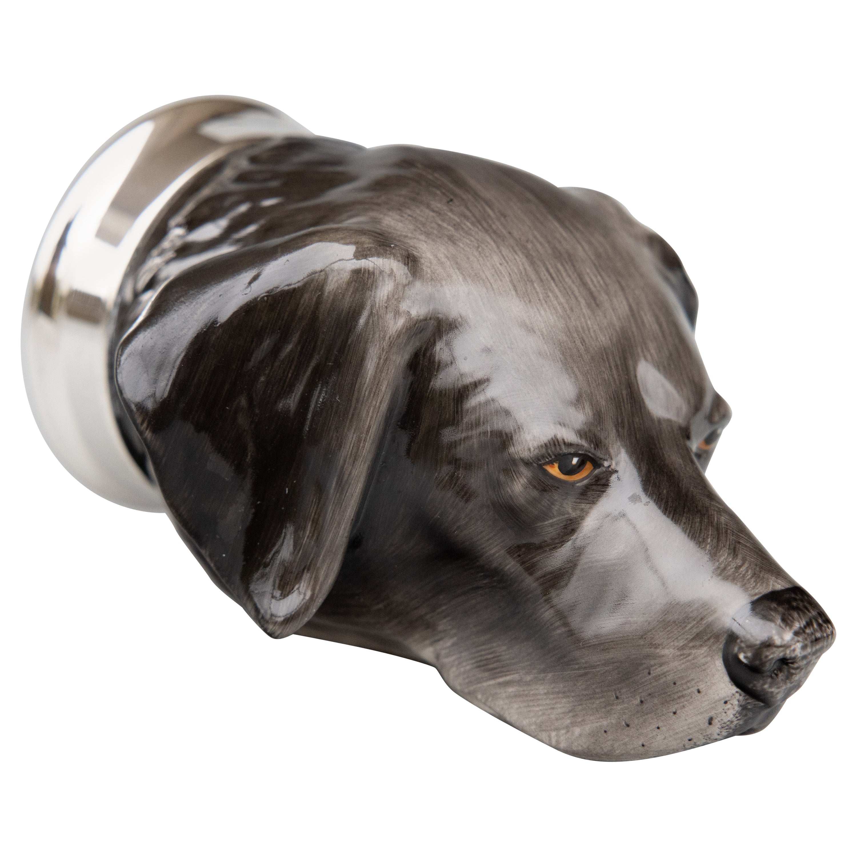 English Staffordshire Great Dane Dog Equestrian Stirrup Cup