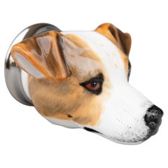 English Staffordshire Jack Russell Terrier Dog Equestrian Stirrup Cup
