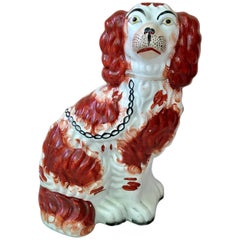 English Staffordshire Spaniel Dog, circa 1880