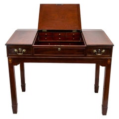 Antique English Stand Up Desk with Lift Top