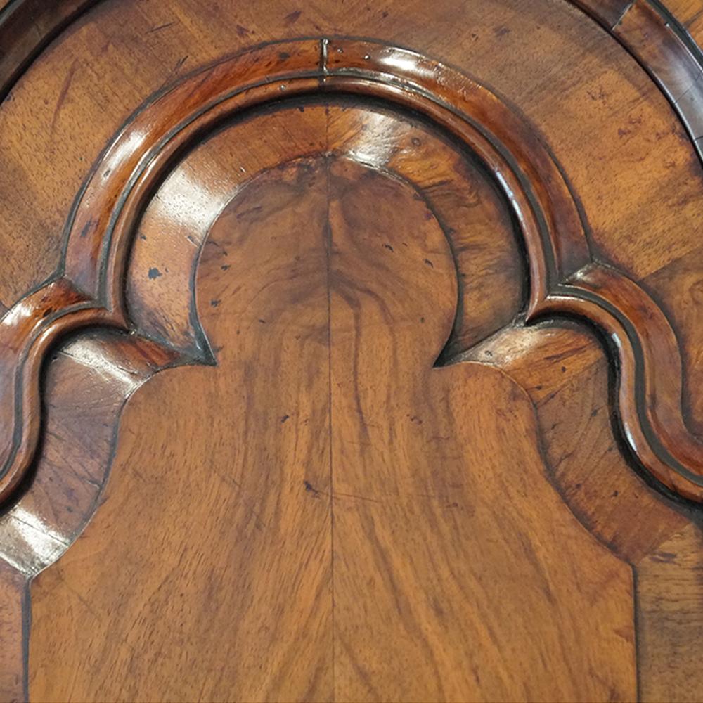 English Stately Home Queen Anne Walnut Bureau Bookcase, circa 1705 12