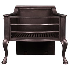 English Steel Fire Basket by Thomas Elsley