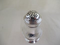 English Sterling Silver 18th Century Desk Sander Hallmarked:-London, 1733