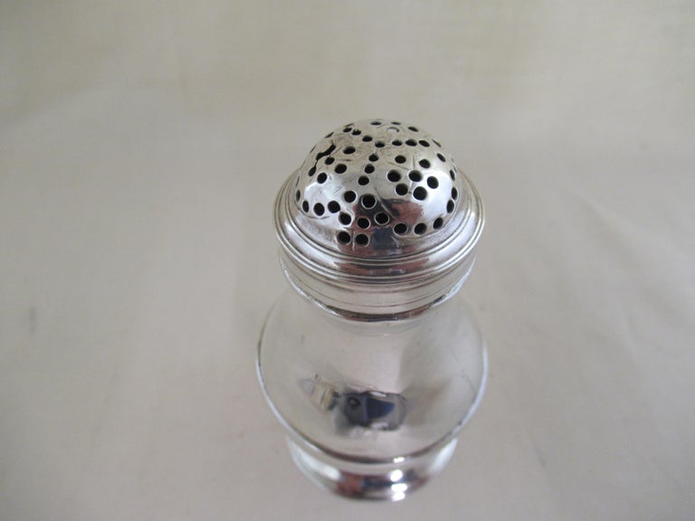 English Sterling Silver 18th Century Desk Sander Hallmarked:-London ...