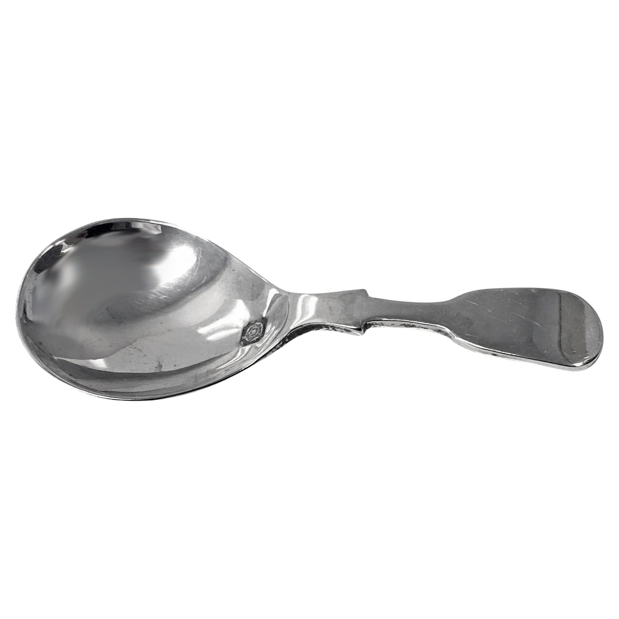 English Sterling silver Tea caddy Spoon