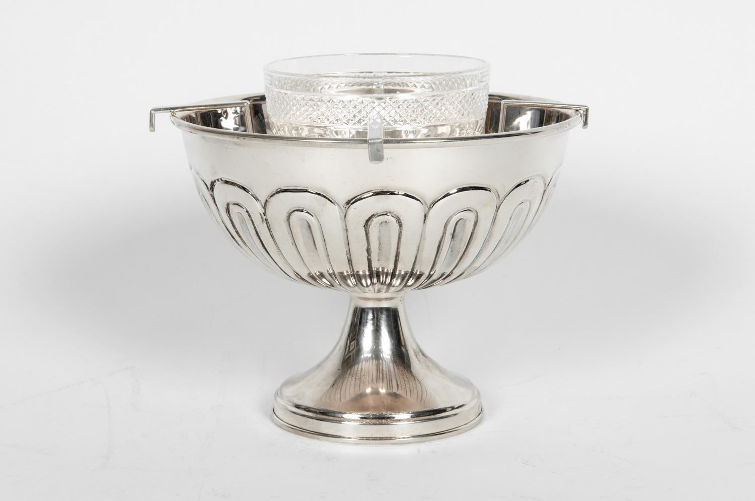 Early 20th Century English Sterling Silver Caviar Dish Service