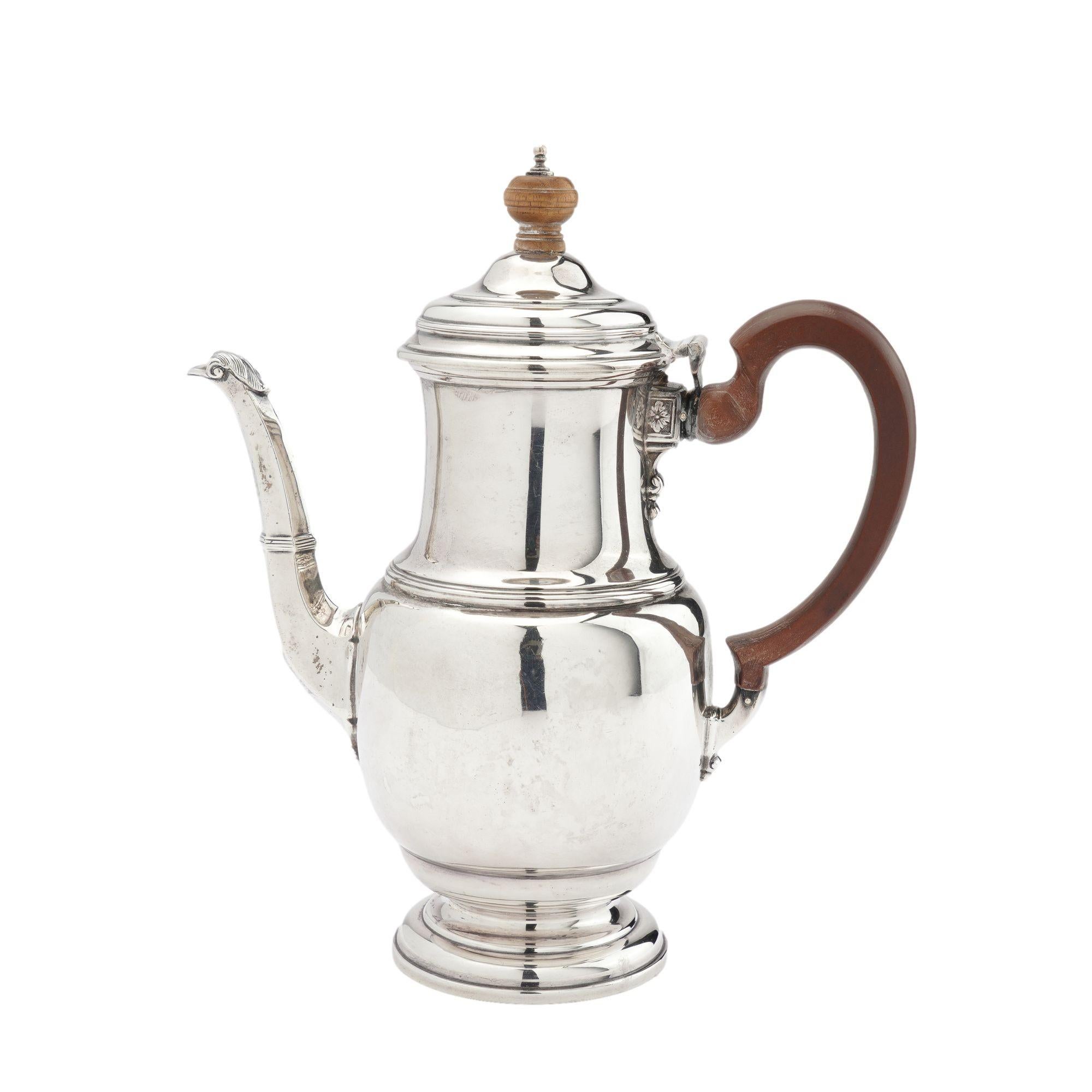 mappin and webb silver teapot