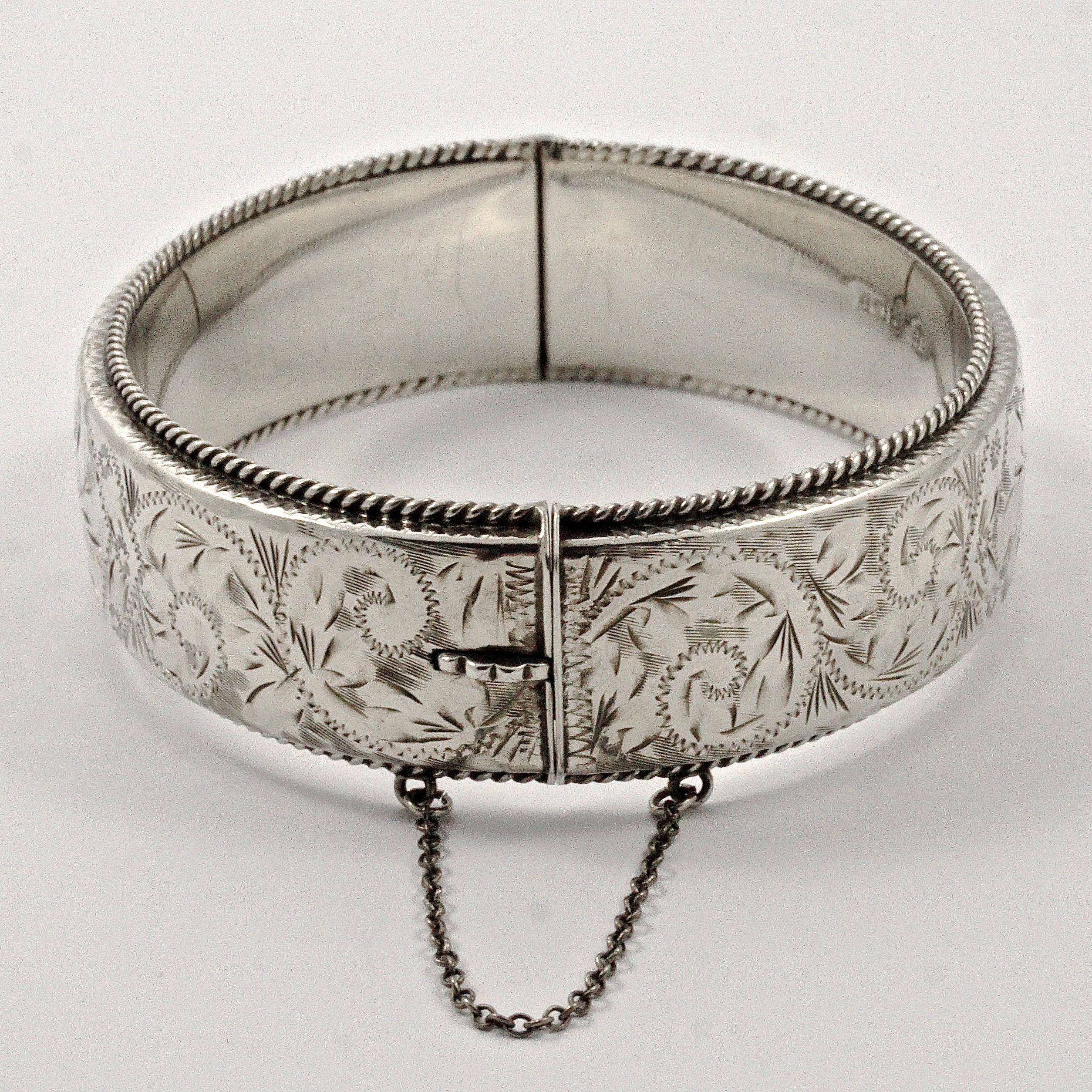 vintage sterling silver bangle bracelets