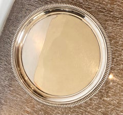 English Sterling Silver Footed Tray