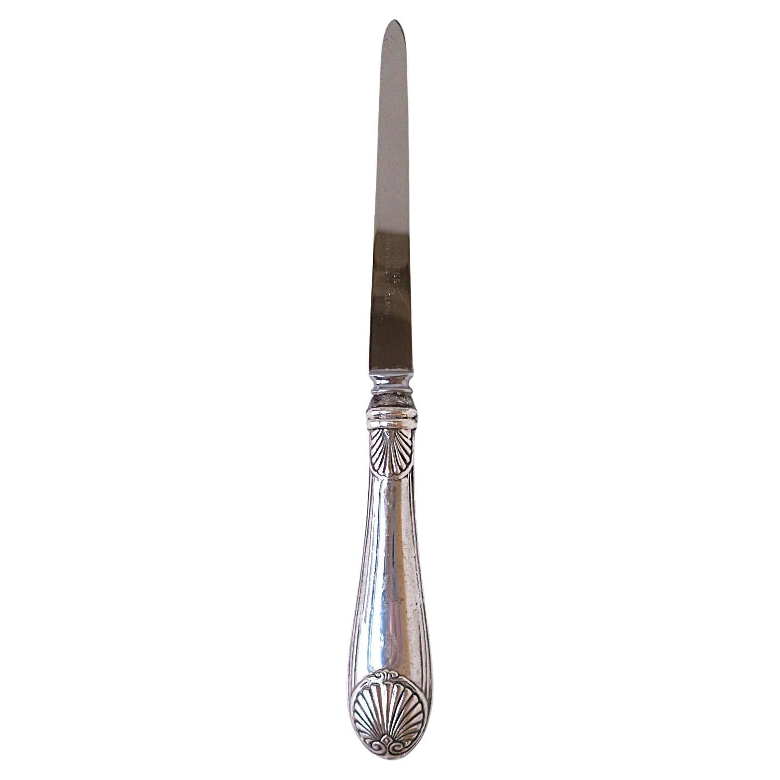 Englisch Sterling Silber Brieföffner Muschel Muschel Design Sheffield
