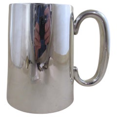 Englischer Pint Tankard aus Sterlingsilber, gestempelt:- Birmingham 1926