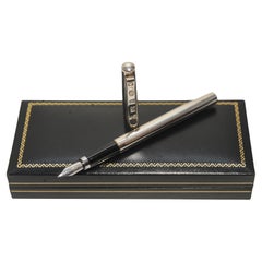 English Sterling Silver Queen Elizabeth II Golden Jubilee Fountain Pen