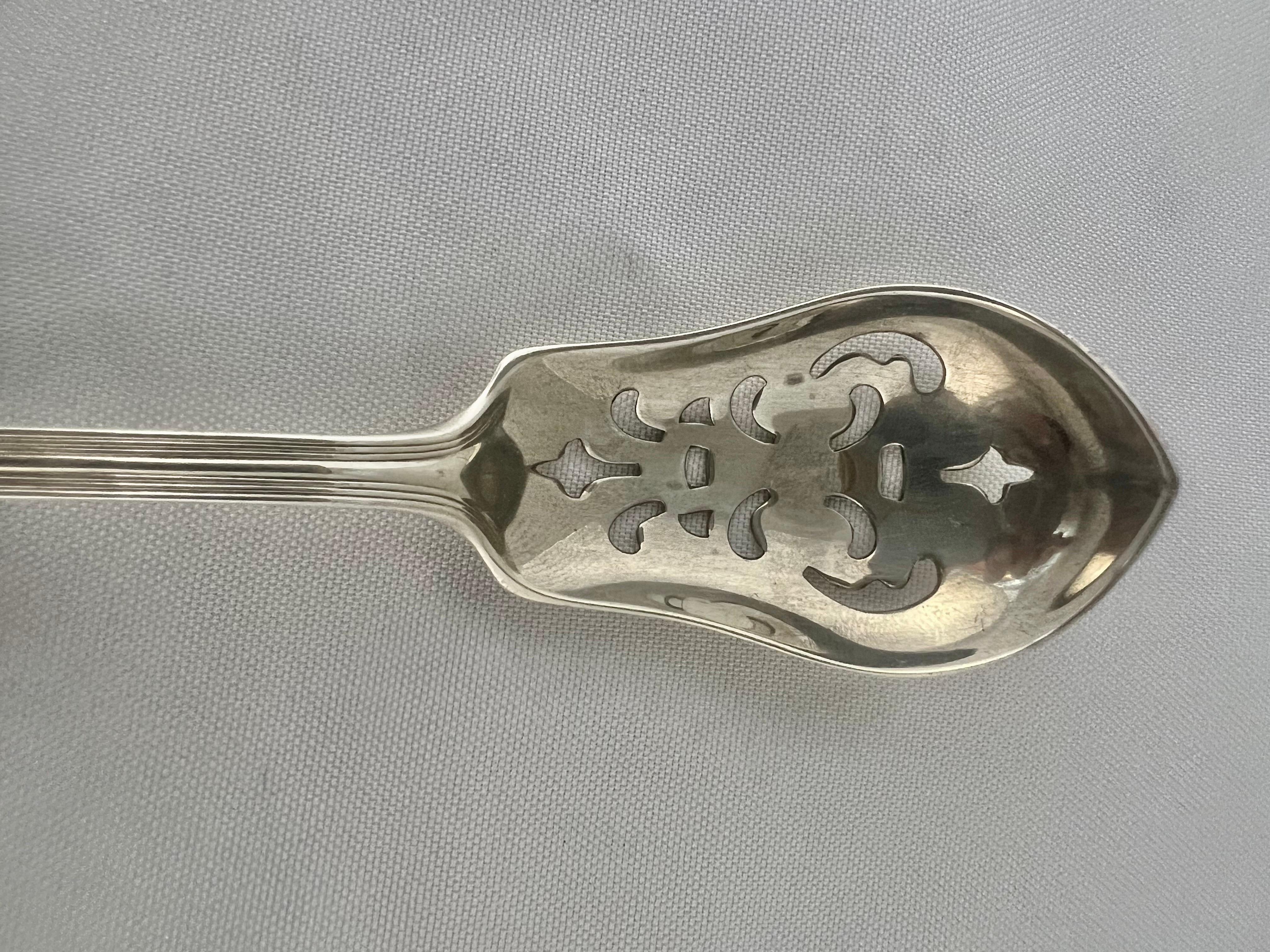 Other English Sterling Silver Serving Spoon For Sale