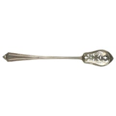 Cucchiaio da portata inglese in argento sterling