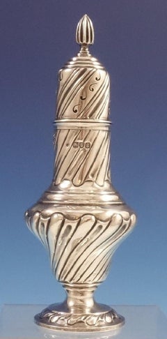 English Sterling Silver Sugar Shaker, circa 1902, London