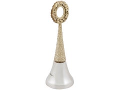 English Sterling Silver Table Bell by Stuart Devlin