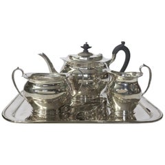 English Sterling Silver Tea Set