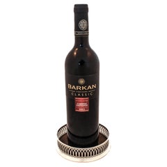 English Sterling Silver Wine Coaster