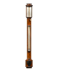 English Stick Barometer by Worthington of London