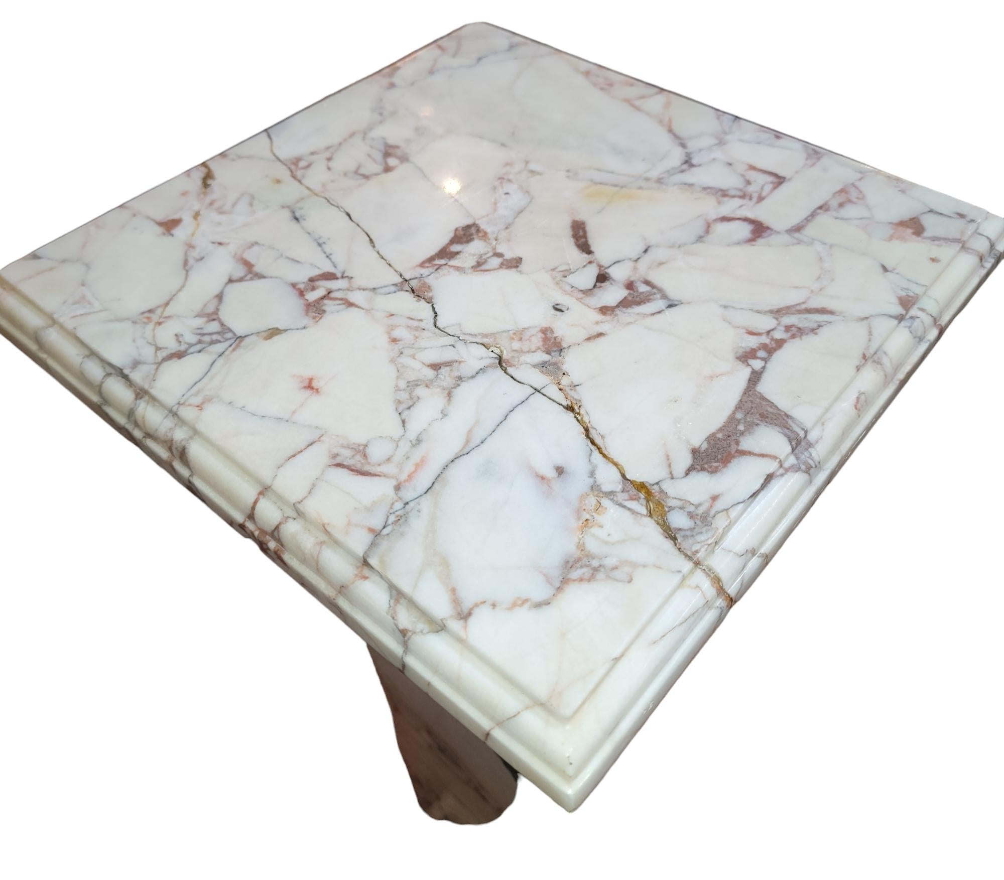 English Stlyle  Marble And Bronze Stand For Sale 3